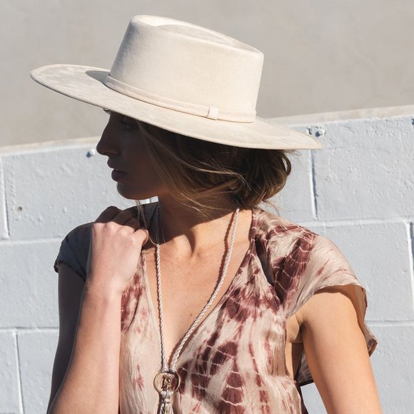 White Bolero Hat